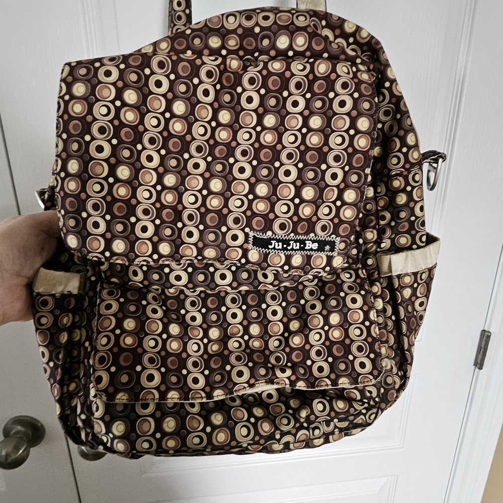 Ju-Ju-Be Brown Patterned Bag